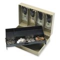 Sparco Products Sparco Products SPR15508 Combination Lock Cash Box- Steel- 11-.50in.x7-.75in.x3-.25in.- Gray SPR15508